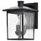 Nuvo Jamesport Outdoor Small Wall Lantern 3 Lights Matte Black Finish 60/5934 - alternate 3
